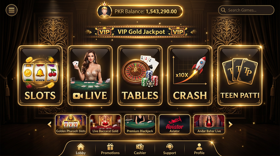 Main screen of Noob Win casino page for PK players